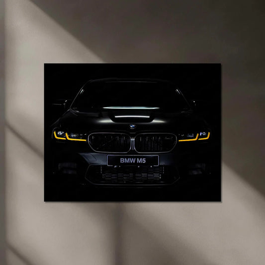 BMW headlight LED frame