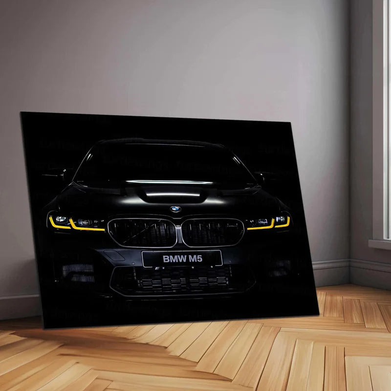 BMW headlight LED frame