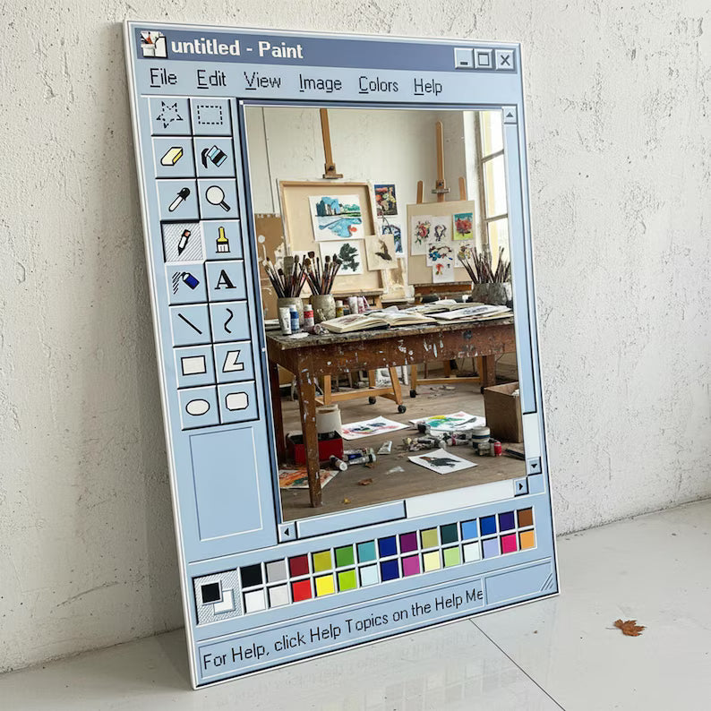 Ms Paint Mirror